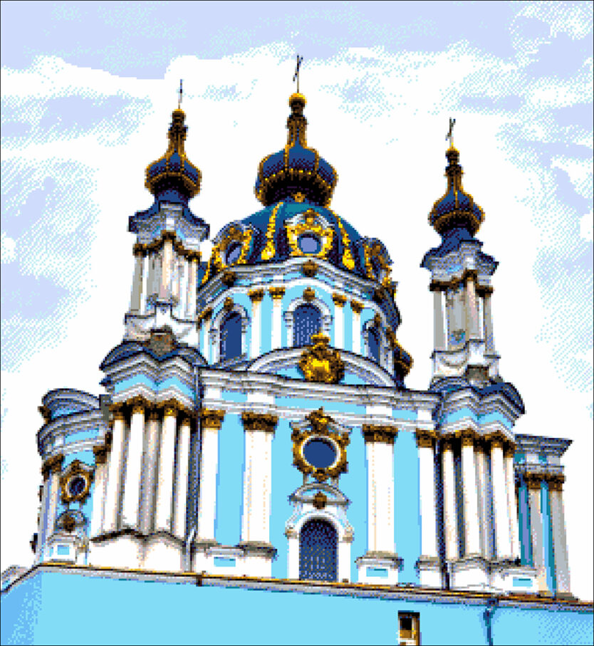 №90 Андреевская церковь 33-3300-НА (2011-12) оригинал