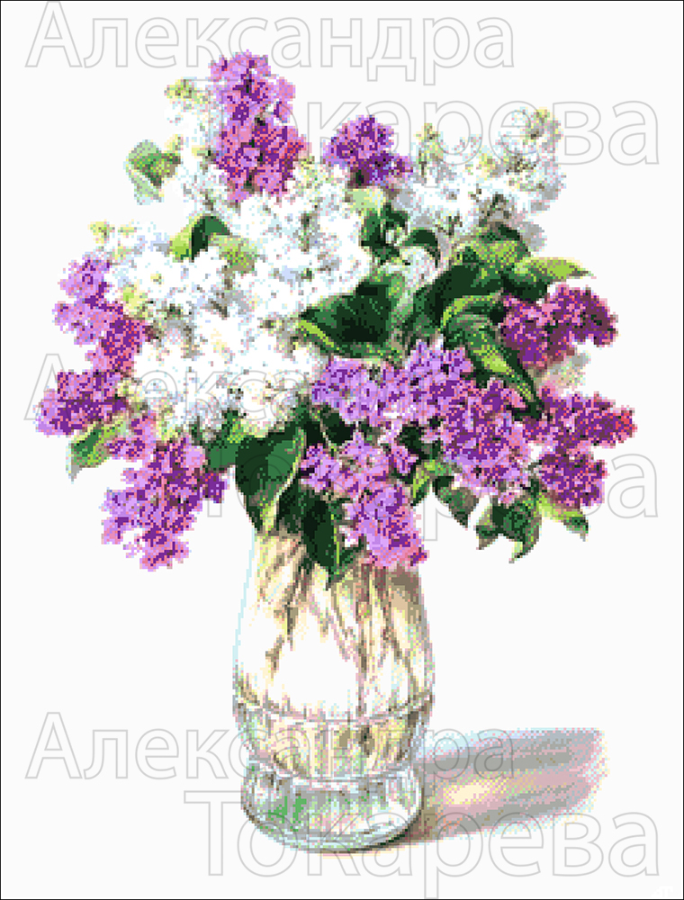 № 347 Ваза с сиренью 36-2760-НВ веб